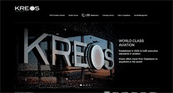 Desktop Screenshot of kreosaviation.com